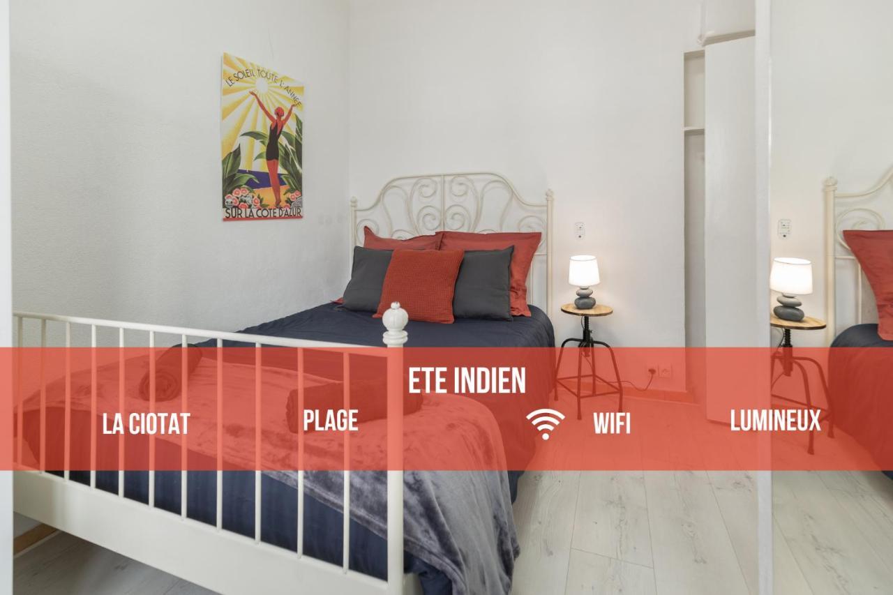 Ete Indien - Plage - Wifi - Host Provence Lägenhet La Ciotat Exteriör bild